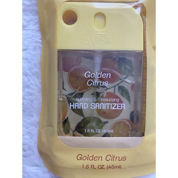 Smart Care Scented Hand Sanitizer Spray 1.5 Fl Oz Golden Citrus Hydrating NEW - Picture 3 of 9